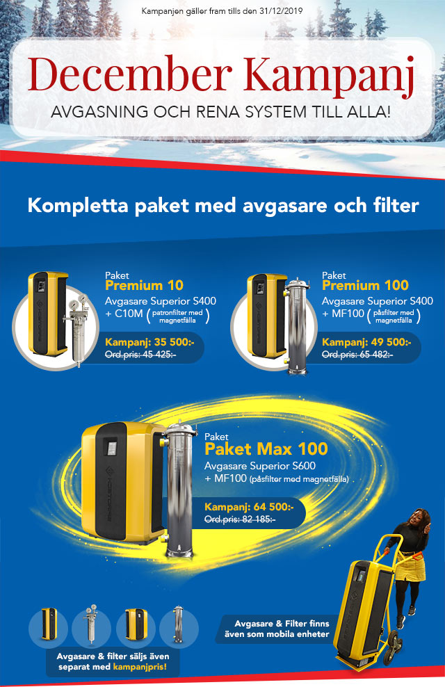 December Kampanj - Avgasare och Filter